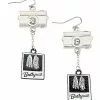 Beetlejuice Polaroid Earrings