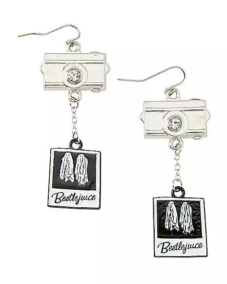 Beetlejuice Polaroid Earrings 3 Beetlejuice Polaroid Earrings
