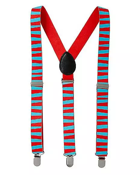Thing 1 And Thing 2 Suspenders - Dr. Seuss 4 Thing 1 And Thing 2 Suspenders - Dr. Seuss - Image 2