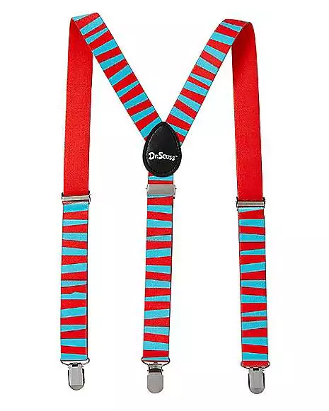 Thing 1 And Thing 2 Suspenders - Dr. Seuss 5 Thing 1 And Thing 2 Suspenders - Dr. Seuss - Image 3