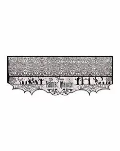 LED The Haunted Mansion Light-Up Mantel Scarf - Disney 7 LED The Haunted Mansion Light-Up Mantel Scarf - Disney -Halloween Store 01534684 c