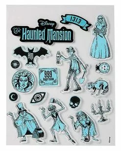 Glow In The Dark The Haunted Mansion Window Clings - Disney 8 Glow In The Dark The Haunted Mansion Window Clings - Disney -Halloween Store 01535780 c