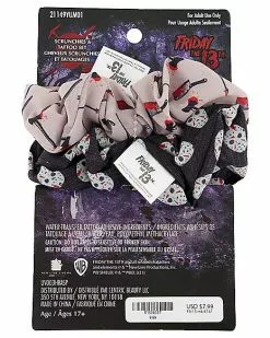 Friday The 13th Scrunchies And Temporary Tattoos 7 Friday The 13th Scrunchies And Temporary Tattoos -Halloween Store 01539337 c