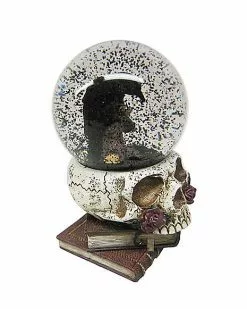 Gothic Noir Raven Snow Globe 7 Gothic Noir Raven Snow Globe -Halloween Store 01540020 c