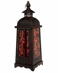 Gothic Noir Lantern 7 Gothic Noir Lantern -Halloween Store 01540038 c