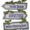 The Haunted Mansion Graveyard Sign - Disney