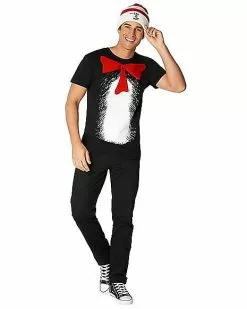 Adult Cat In The Hat Costume Kit - Dr. Seuss