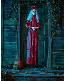 4 Ft. Hanging Anguished Annie Decoration 9 4 Ft. Hanging Anguished Annie Decoration -Halloween Store 01546266 d