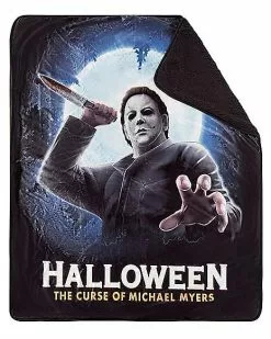 The Curse Of Michael Myers Fleece Blanket - Halloween -Halloween Store 01546951 b