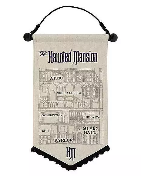 The Haunted Mansion Map Sign - Disney 3 The Haunted Mansion Map Sign - Disney