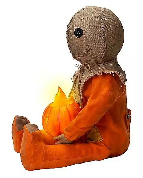 Light-Up Sitting Sam Doll - Trick 'r Treat 6 Light-Up Sitting Sam Doll - Trick 'r Treat - Image 4