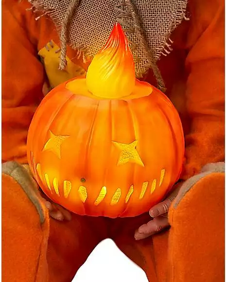 Light-Up Sitting Sam Doll - Trick 'r Treat 8 Light-Up Sitting Sam Doll - Trick 'r Treat - Image 6
