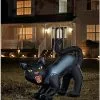 4 Ft Light-Up Scary Cat Inflatable - Decorations -Halloween Store 01547488 a
