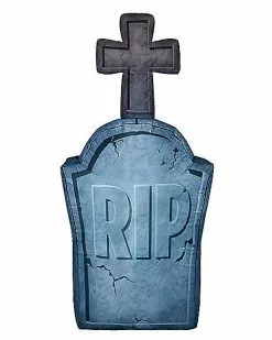 4 Ft Light-Up Tombstone Inflatable Decoration 10 4 Ft Light-Up Tombstone Inflatable Decoration -Halloween Store 01547496 c