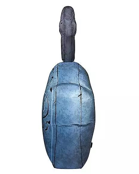 4 Ft Light-Up Tombstone Inflatable Decoration 7 4 Ft Light-Up Tombstone Inflatable Decoration - Image 5