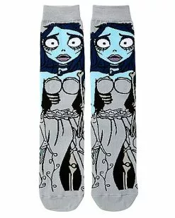 360 Corpse Bride Crew Socks
