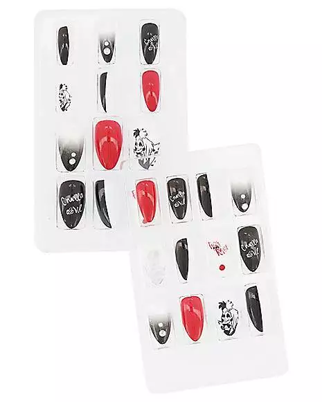 Classic Cruella Press On Nails - Disney Cruella 3 Classic Cruella Press On Nails - Disney Cruella