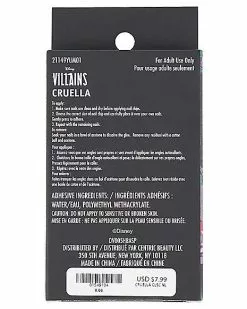 Classic Cruella Press On Nails - Disney Cruella 7 Classic Cruella Press On Nails - Disney Cruella -Halloween Store 01549104 c