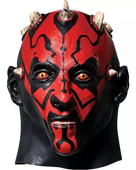 Darth Maul Full Mask - Star Wars 3 Darth Maul Full Mask - Star Wars