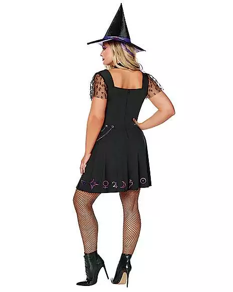 Adult Black Magic Witch Costume 4 Adult Black Magic Witch Costume - Image 2