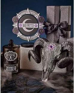 Mystical Arts Ram Head Sign 9 Mystical Arts Ram Head Sign -Halloween Store 01564475 d