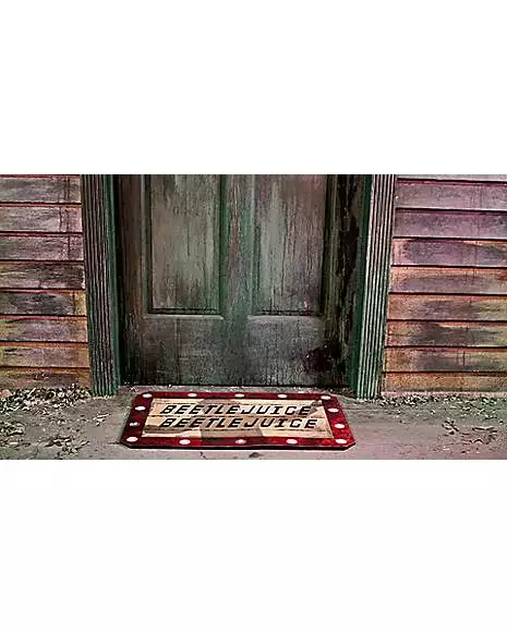 Light-Up Beetlejuice Doormat 5 Light-Up Beetlejuice Doormat - Image 3