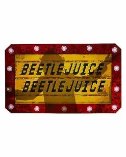 Light-Up Beetlejuice Doormat 6 Light-Up Beetlejuice Doormat -Halloween Store 01564681 b
