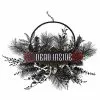Gothic Noir Dead Inside Wreath