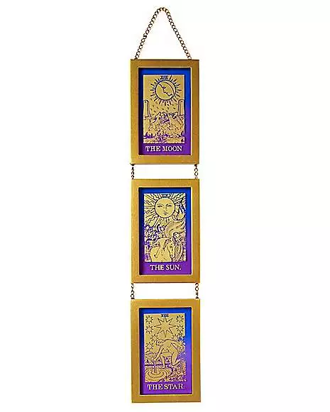 3-Tier Tarot Hanging Sign 3 3-Tier Tarot Hanging Sign