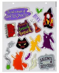 Hocus Pocus Gel Window Clings - Disney -Halloween Store 01567478 b