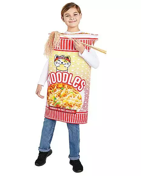 Kids Noodle Cup Costume 3 Kids Noodle Cup Costume