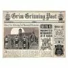 Newspaper Sign - Haunted Mansion -Halloween Store 01571215 a
