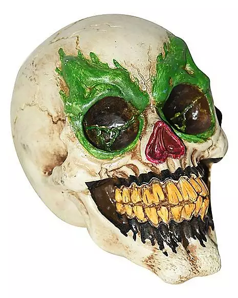 Clown Skull Decoration 3 Clown Skull Decoration