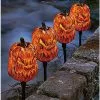 Light-Up LED Jack-O-Lantern Pathway Markers -Halloween Store 01573914 a