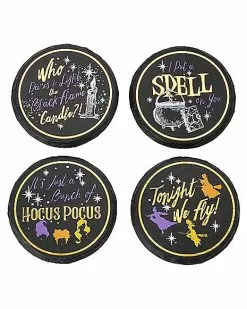 Hocus Pocus Coasters 4 Pack - Disney -Halloween Store 01577899 d