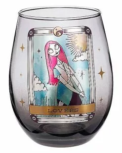 Star-Crossed Lovers Drinkware Set 2 Pack 20 Oz. - The Nightmare Before -Halloween Store 01580745 b