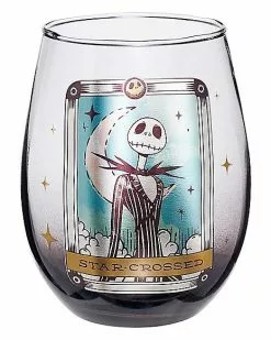 Star-Crossed Lovers Drinkware Set 2 Pack 20 Oz. - The Nightmare Before -Halloween Store 01580745 c