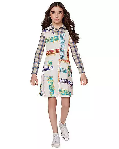 Kids Eleven Dress Costume - Stranger Things 3 Kids Eleven Dress Costume - Stranger Things