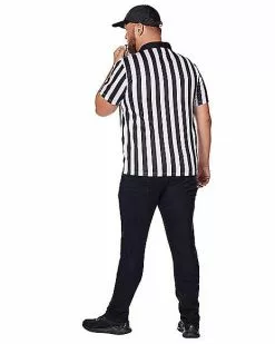Adult Referee Plus Size Costume Kit -Halloween Store 01583277 b