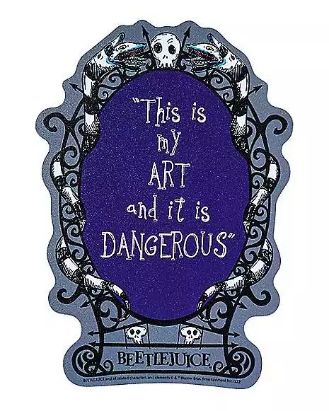 This Is My Art Magnet - Beetlejuice 3 This Is My Art Magnet - Beetlejuice