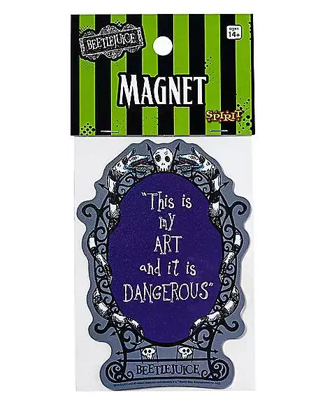 This Is My Art Magnet - Beetlejuice 4 This Is My Art Magnet - Beetlejuice - Image 2
