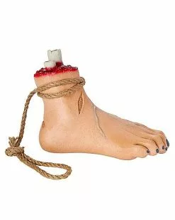Hanging Severed Foot -Halloween Store 01588011 d