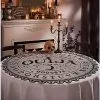 Round Ouija Board Tablecloth 2 Round Ouija Board Tablecloth -Halloween Store 01588714 a