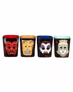 Trick 'r Treat Mini Glass Set 2 Oz. - 4 Pack