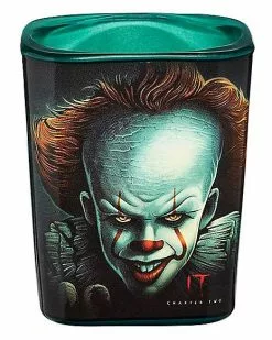 Pennywise Mini Glass Set 2 Oz. - It Chapter Two -Halloween Store 01591122 b