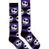 Jack Skellington Striped Knee High Socks - The Nightmare Before Christ 1 Jack Skellington Striped Knee High Socks - The Nightmare Before Christ -Halloween Store 01593607 a
