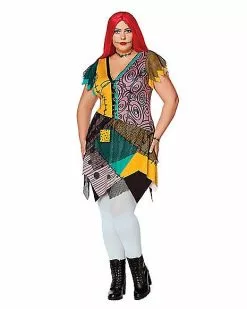 Adult Sally Dress - The Nightmare Before Christmas 8 Adult Sally Dress - The Nightmare Before Christmas -Halloween Store 01597483 c