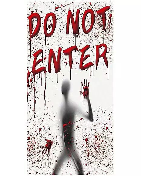 Bloody Window Decorations - 2 Pack 3 Bloody Window Decorations - 2 Pack