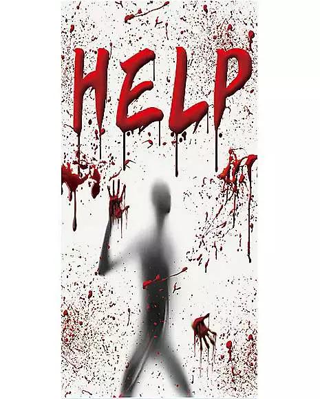 Bloody Window Decorations - 2 Pack 4 Bloody Window Decorations - 2 Pack - Image 2