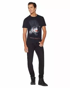 Hi Georgie Pennywise T Shirt - It -Halloween Store 01598119 c